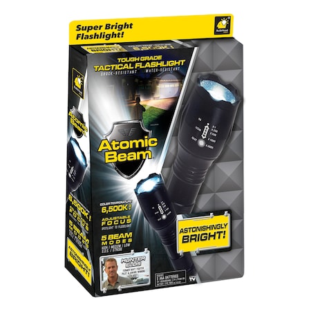 Atomic Led Flashlight Bk